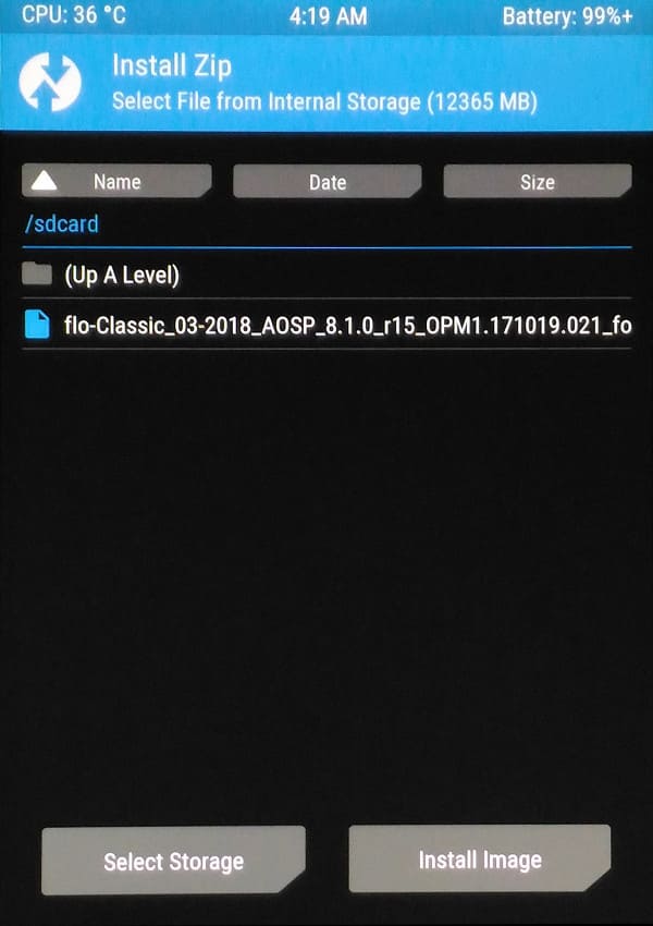 Nexus7 13 にandroid 8 1 0 Oreo をインストールしてみたので手順を公開します