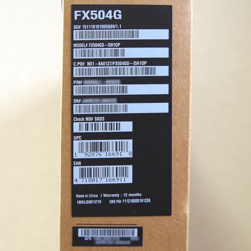 レビュー】 ASUS「FX504GD」 低コスパゲーミングノートでも内蔵 