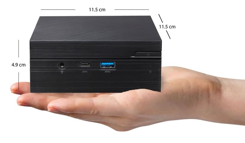 ASUS USB PDで動作可能 Ryzen 5000シリーズ搭載小型ベアボーン PN51-S1